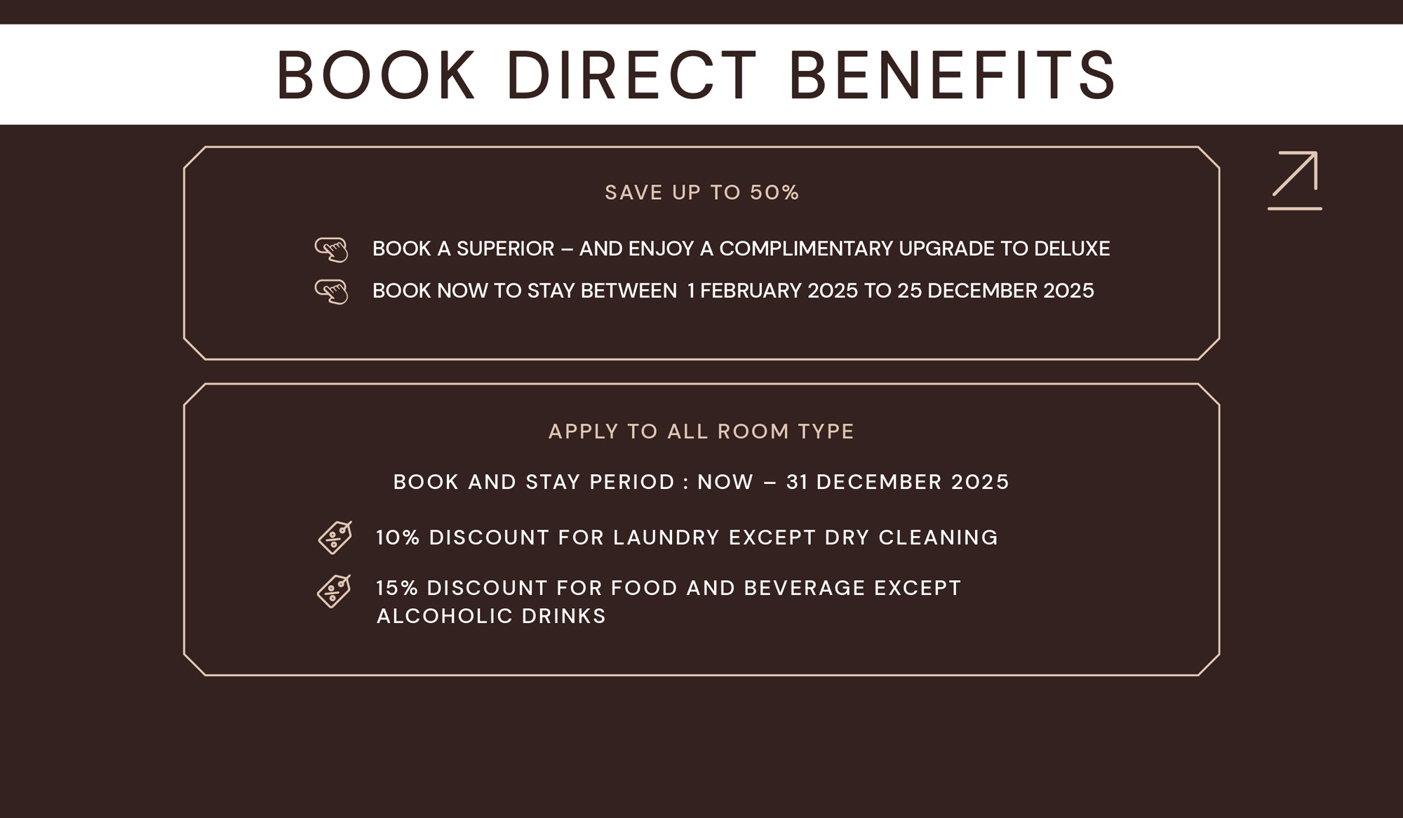 Book Direct Benefits